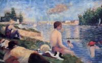Seurat, Georges - Bathing at Asnieres, Final Study